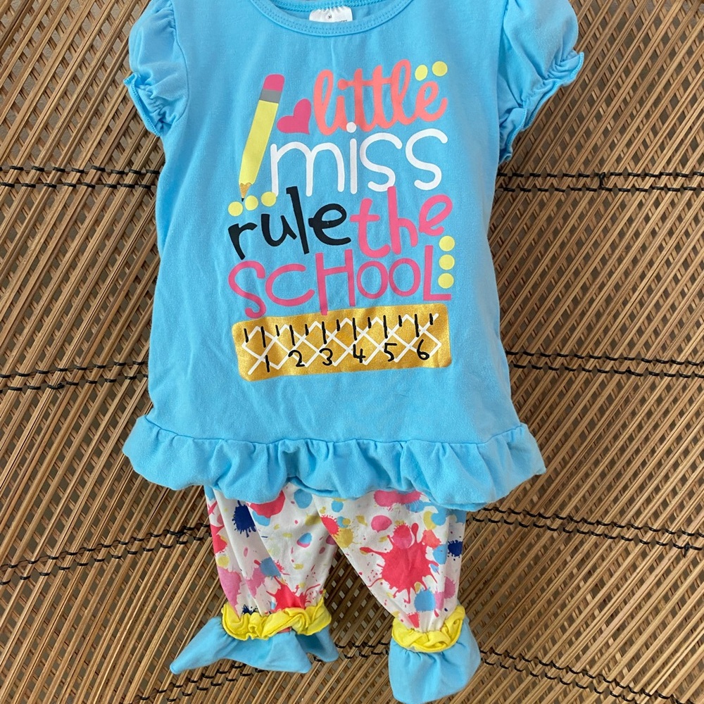 Colorful Little Miss Outfit
